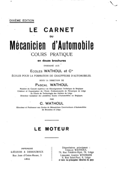 Le Carnet du Mécanicien Dautomobile Cours Pratique [PDF] - Image 3